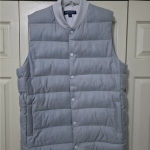Mizzen+Main Aspen Gray Puffer Vest